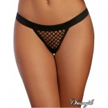 Fishnet G-String - Black 1449