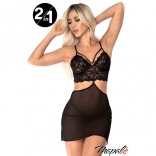 3 PC Chemise Set