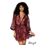 Eyelash Lace Robe  DG12788